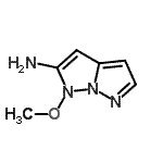 CAS 登录号：928337-57-9， 1-甲氧基-1H-吡唑并[1,5-b]吡唑-2-胺