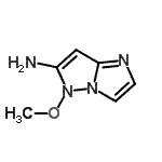 CAS 登录号：928338-18-5， 5-甲氧基-5H-咪唑并[1,2-b]吡唑-6-胺