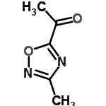 CAS 登录号：92845-58-4， 1-(3-甲基-1,2,4-恶二唑-5-基)乙酮