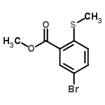 CAS 登录号：929000-14-6， 甲基5-溴-2-(甲硫基)苯甲酸酯