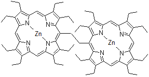 CAS 登录号：92995-45-4， 5,5'-(1,2-乙二基)二(2,3,7,8,12,13,17,18-八乙基卟吩-21,23-二基)二锌