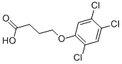 CAS#: 93-80-1, 4-(2,4,5-Trichlorophenoxy)butanoic acid