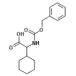 CAS 登录号：93025-71-9， {[(苄氧基)羰基]氨基}(环己基)乙酸