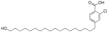 CAS#: 93105-81-8, 2-Chloro-4-(Hydroxy-Octadecyl)Benzoic acid