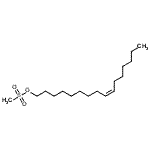 CAS 登录号：93135-85-4， (9Z)-9-十六碳烯-1-基甲烷磺酸酯