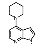 CAS 登录号：931411-84-6， 4-(1-哌啶基)-1H-吡咯并[2,3-b]吡啶