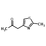 CAS 登录号：933688-56-3， 1-(2-甲基-1,3-噻唑-4-基)丙酮