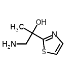 CAS 登录号：933694-28-1， 1-氨基-2-(1,3-噻唑-2-基)-2-丙醇