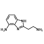 CAS 登录号：933695-01-3， 2-(2-氨基乙基)-1H-苯并咪唑-4-胺