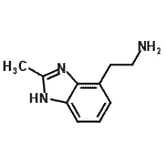 CAS 登录号：933697-37-1， 2-(2-甲基-1H-苯并咪唑-4-基)乙胺