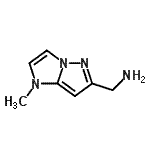 CAS 登录号：933707-00-7， 1-(1-甲基-1H-咪唑并[1,2-b]吡唑-6-基)甲胺