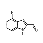 CAS 登录号：933707-57-4， 4-氟-1H-吲哚-2-甲醛
