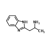 CAS 登录号：933715-59-4， 1-(1H-苯并咪唑-2-基)-2-丙胺