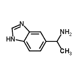 CAS 登录号：933719-33-6， 1-(1H-苯并咪唑-5-基)乙胺