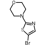 CAS 登录号：933728-73-5， 4-(5-溴噻唑-2-基)吗啉