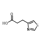 CAS 登录号：933735-27-4， 3-(1,3-噻唑-4-基)丙酸