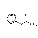 CAS 登录号：933740-88-6， 1-(1,3-噻唑-4-基)丙酮