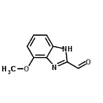 CAS 登录号：933741-33-4， 4-甲氧基-1H-苯并咪唑-2-甲醛