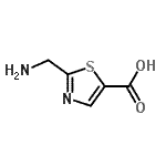 CAS 登录号：933742-24-6， 2-(氨基甲基)-1,3-噻唑-5-羧酸