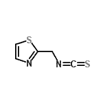 CAS 登录号：933743-40-9， 2-(异硫氰酸基甲基)-1,3-噻唑