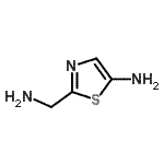 CAS 登录号：933745-35-8， 2-(氨基甲基)-1,3-噻唑-5-胺
