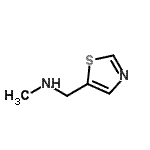 CAS 登录号：933751-05-4， N-甲基-1-(1,3-噻唑-5-基)甲胺