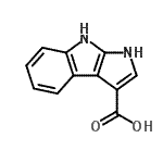 CAS 登录号：933753-40-3， 1,8-二氢吡咯并[2,3-b]吲哚-3-羧酸