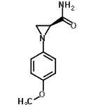 CAS 登录号：933782-79-7， (2S)-1-(4-甲氧基苯基)-2-氮丙啶甲酰胺