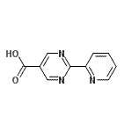 CAS 登录号：933988-22-8， 2-(2-吡啶基)-5-嘧啶羧酸