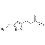 CAS 登录号：93422-84-5， 4-(3-乙基-1,2-恶唑-5-基)-2-丁酮