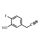 CAS 登录号：934241-79-9， (4-氟-3-羟基苯基)乙腈