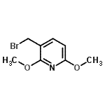 CAS 登录号：934286-66-5， 3-(溴甲基)-2,6-二甲氧基吡啶