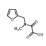 CAS 登录号：934489-50-6， [(2-呋喃甲基)(甲基)氨基](氧代)乙酸