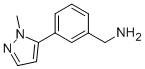 CAS#: 934570-45-3, 3-(1-Methyl-1H-Pyrazol-5-Yl)-Benzenemethanamine