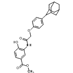 CAS # 934593-90-5, Methyl 3-({[4-(adamantan-2-yl)phenoxy]acetyl}amino)-4-hydroxybenzoate