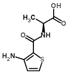 CAS 登录号：934602-35-4， N-[(3-氨基-2-噻吩基)羰基]-L-丙氨酸