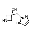 CAS 登录号：934665-84-6， 3-(1H-咪唑-2-基甲基)-3-氮杂环丁醇