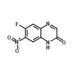 CAS 登录号：934690-32-1， 6-氟-7-硝基-2(1H)-喹喔啉酮