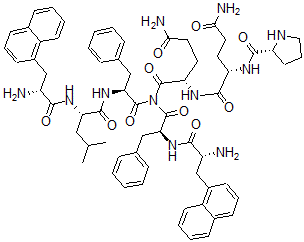 CAS 登录号:93490-35-8, 4-脯氨酰-7,9-萘基丙氨酰-11-苯丙氨酸-物质 P (4-11)