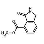CAS 登录号：935269-25-3， 甲基3-氧代-4-异吲哚啉羧酸酯