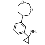 CAS 登录号：935460-20-1， 1-[3-(1,3-二氧杂环庚烷-5-基)苯基]环丙胺