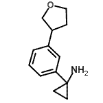 CAS 登录号：935460-27-8， 1-[3-(四氢-3-呋喃基)苯基]环丙胺