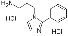 CAS#: 93668-45-2, 2-Phenyl-1H-Imidazole-1-Propanamine Hydrochloride (1:2)