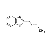 CAS 登录号：93702-93-3， 2-[(2E)-2-丁烯-1-基]-1,3-苯并噻唑