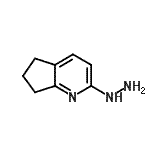 CAS 登录号：937667-54-4， 2-肼基-6,7-二氢-5H-环戊二烯并[b]吡啶