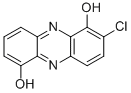 CAS 登录号：93768-40-2， 1,6-二羟基-2-氯吩嗪