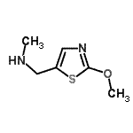 CAS 登录号：937688-48-7， 1-(2-甲氧基-1,3-噻唑-5-基)-N-甲基甲胺