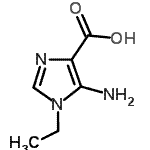 CAS 登录号：937690-15-8， 5-氨基-1-乙基-1H-咪唑-4-羧酸