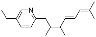 CAS 登录号：93776-93-3， 5-乙基-2-(2,3,7-三甲基辛-4,6-二烯基)吡啶