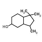 CAS 登录号：93777-74-3， 1,1,3-三甲基八氢-1H-茚-5-醇
